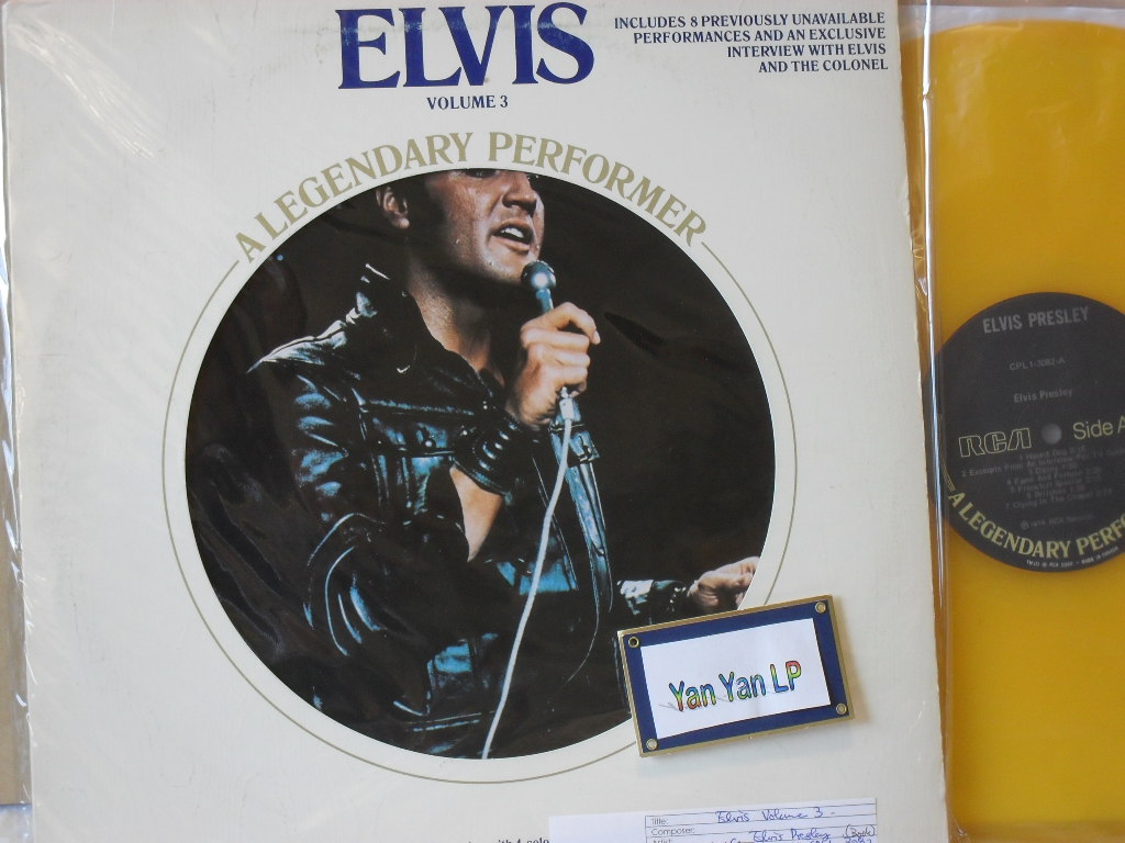 Elvis Vol.3 / A Legendary Performer (CV)